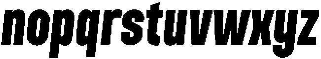 Lokanova Italic Extra Bold otf (700) Font LOWERCASE