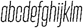Lokanova Italic Extra Light otf (200) FONT