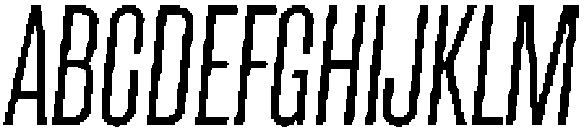 Lokanova Italic Light otf (300) Font UPPERCASE