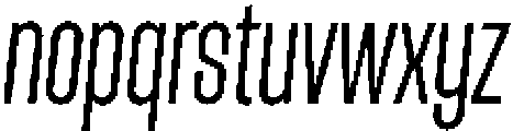 Lokanova Italic Light otf (300) Font LOWERCASE
