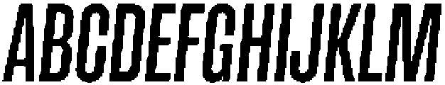 Lokanova Italic Medium otf (500) Font UPPERCASE