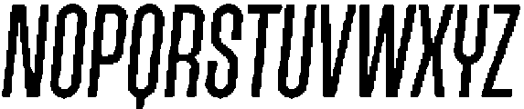 Lokanova Italic Regular otf (400) Font UPPERCASE
