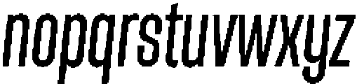 Lokanova Italic Regular otf (400) Font LOWERCASE
