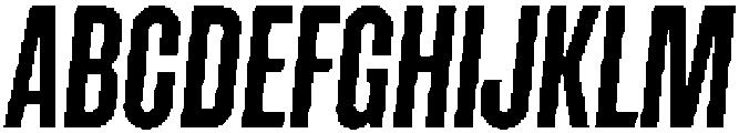 Lokanova Italic Semi Bold otf (600) Font UPPERCASE