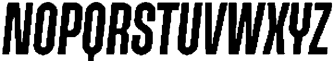 Lokanova Italic Semi Bold otf (600) Font UPPERCASE