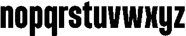 Lokanova Pro Bold otf (700) Font LOWERCASE