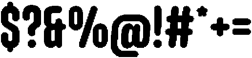 Lokanova Rounded Bold otf (700) Font OTHER CHARS