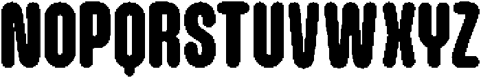 Lokanova Rounded Extra Bold otf (700) Font UPPERCASE