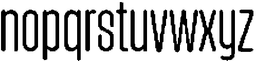 Lokanova Rounded Light otf (300) Font LOWERCASE