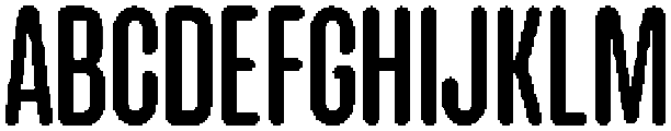 Lokanova Rounded Medium otf (500) Font UPPERCASE