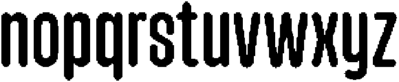 Lokanova Rounded Medium otf (500) Font LOWERCASE