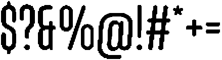Lokanova Rounded Regular otf (400) Font OTHER CHARS