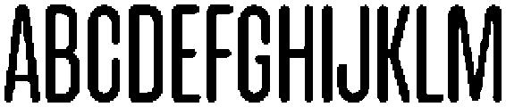 Lokanova Rounded Regular otf (400) Font UPPERCASE