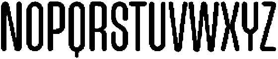 Lokanova Rounded Regular otf (400) Font UPPERCASE