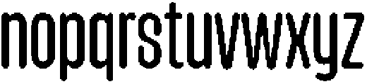 Lokanova Rounded Regular otf (400) Font LOWERCASE