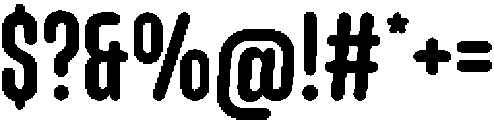 Lokanova Rounded Semi Bold otf (600) Font OTHER CHARS