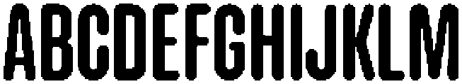Lokanova Rounded Semi Bold otf (600) Font UPPERCASE