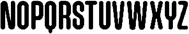 Lokanova Rounded Semi Bold otf (600) Font UPPERCASE