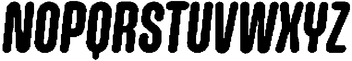 Lokanova Routalic Bold otf (700) Font UPPERCASE