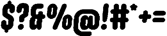 Lokanova Routalic Extra Bold otf (700) Font OTHER CHARS