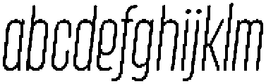 Lokanova Routalic Extra Light otf (200) FONT