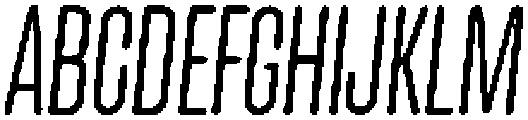 Lokanova Routalic Light otf (300) Font UPPERCASE