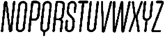 Lokanova Routalic Light otf (300) Font UPPERCASE