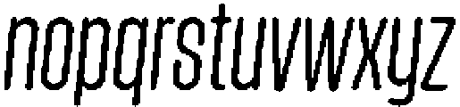 Lokanova Routalic Light otf (300) Font LOWERCASE