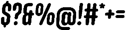 Lokanova Routalic Semi Bold otf (600) Font OTHER CHARS