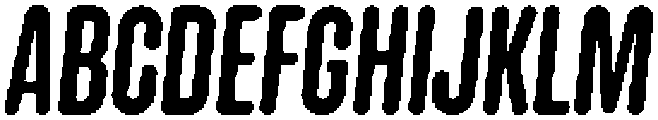 Lokanova Routalic Semi Bold otf (600) Font UPPERCASE
