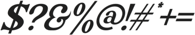 Lokey Italic otf (400) Font OTHER CHARS