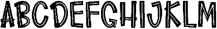 LokuPokanRegular otf (400) Font UPPERCASE