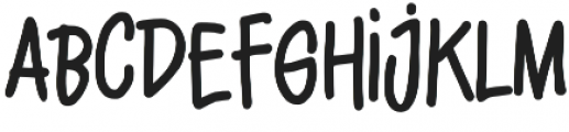 Lolipop  otf (400) Font LOWERCASE