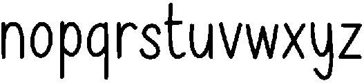 Lollipop Regular otf (400) Font LOWERCASE