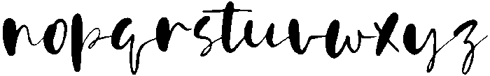 Lollipop otf (400) Font LOWERCASE