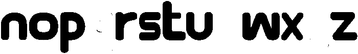 Lollipop otf (400) Font LOWERCASE