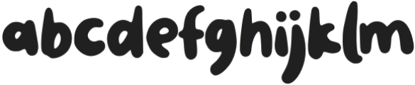 Lollypop otf (400) Font LOWERCASE