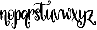 Loly Candy Regular otf (400) Font LOWERCASE