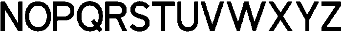 Lomore Regular otf (400) Font UPPERCASE