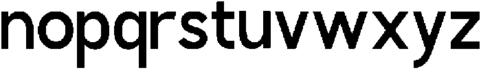 Lomore Regular otf (400) Font LOWERCASE