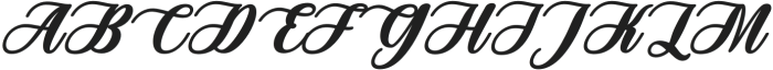 London Boutique Bold Italic otf (700) Font UPPERCASE