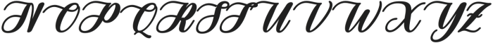 London Boutique Bold Italic otf (700) Font UPPERCASE
