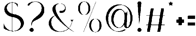 London Regular otf (400) Font OTHER CHARS