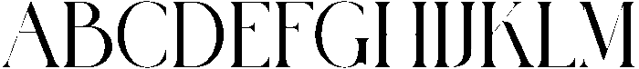 London Regular otf (400) Font UPPERCASE