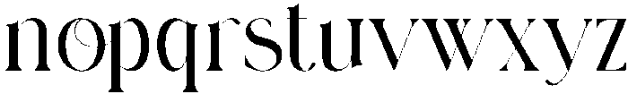 London Regular otf (400) Font LOWERCASE