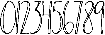 London otf (400) Font OTHER CHARS