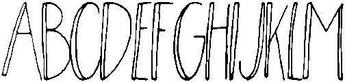 London otf (400) Font UPPERCASE