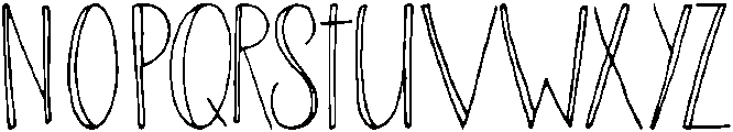 London otf (400) Font LOWERCASE