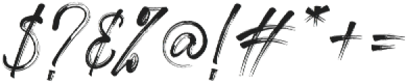 Londoner Italic otf (400) Font OTHER CHARS