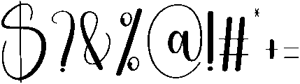 Lonely Regular otf (400) Font OTHER CHARS